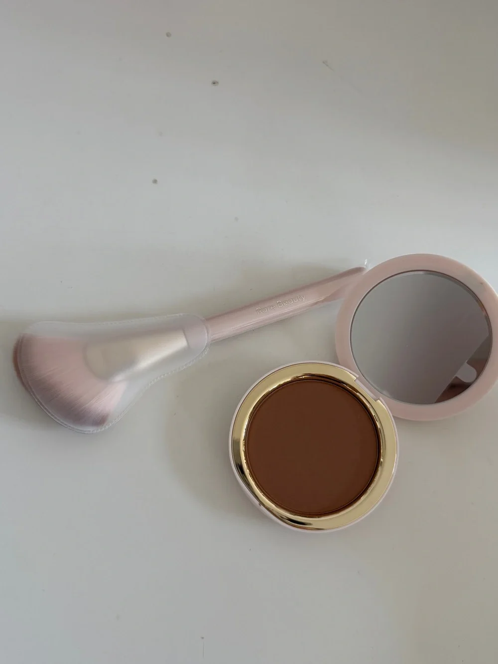 [BNIB] Rare Beauty Powder Brush and Bronzer Set